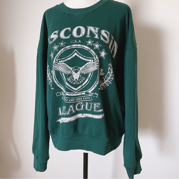 H&M green fleeced hoodie, super comfy. 95%new condition. - Picture 5 of 9